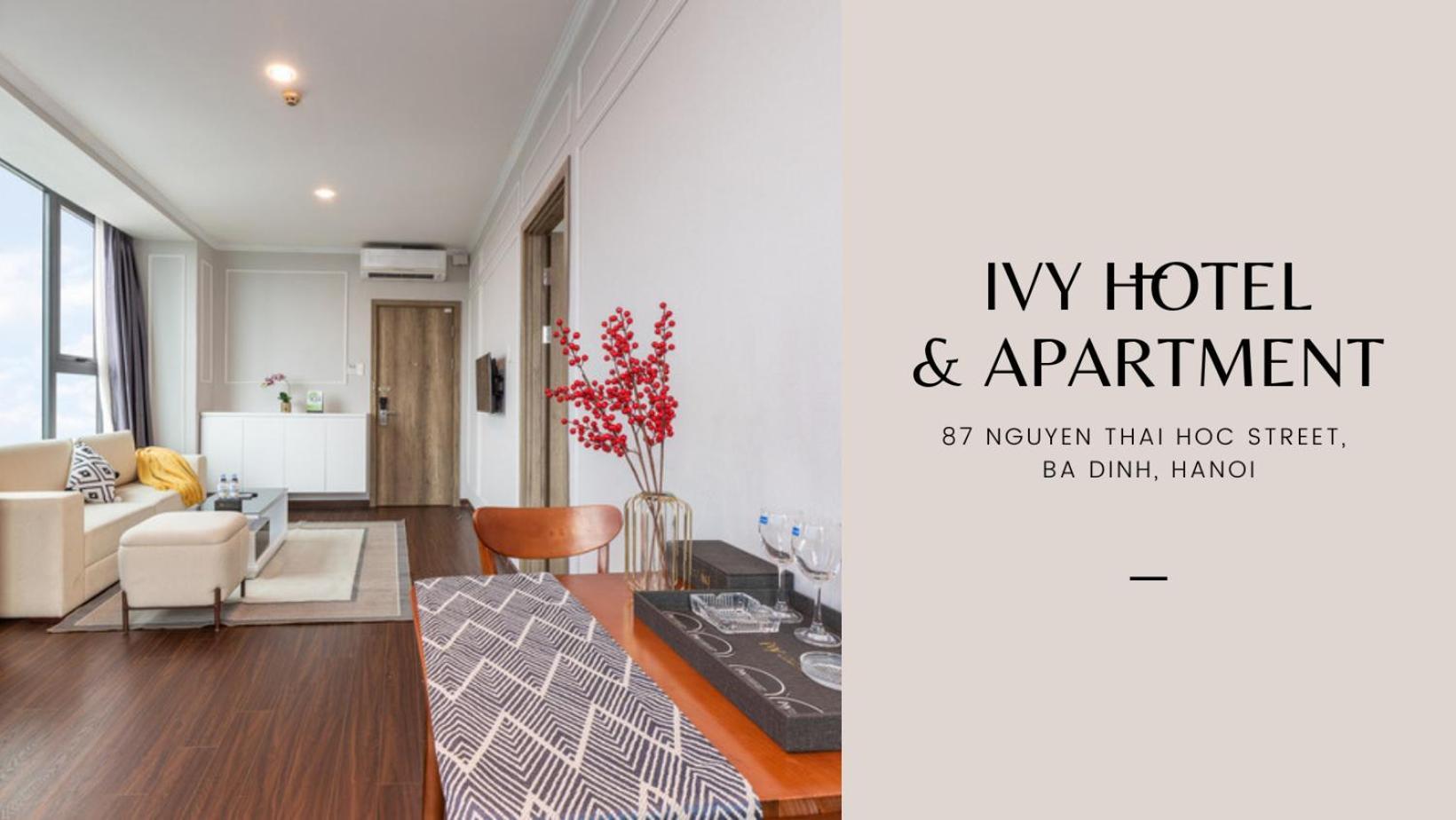 Ivy Hotel & Apartment - Stay 24H Hanói Exterior foto